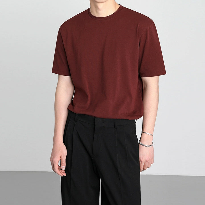 S8 No. 377 Round Neck Short-Sleeved T-Shirt