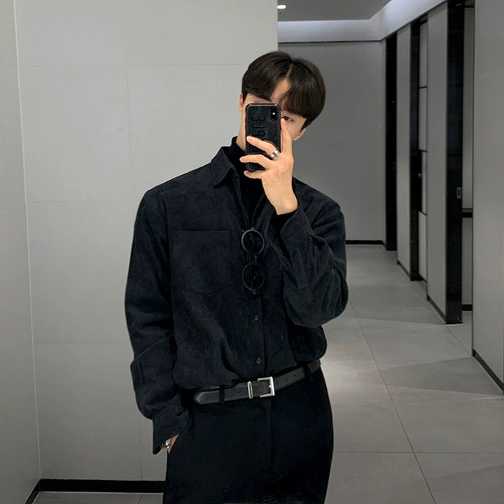 S8 No. 392 Corduroy Collared Shirt