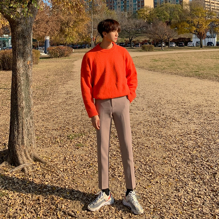 S8 No. 424 Loose Collar Sweater