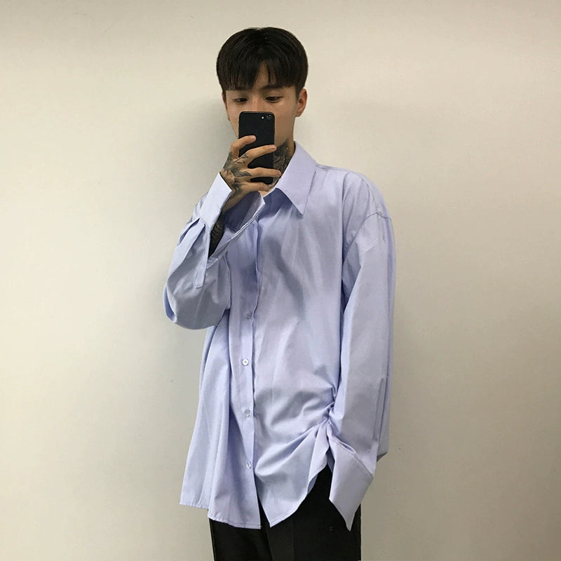 S8 No. 365 Loose Collared Shirt