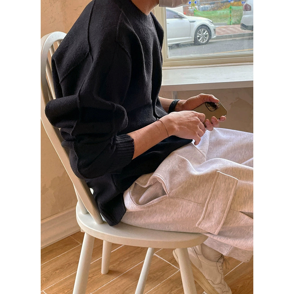 S8 No. 418 Inverted Knitwear Sweater