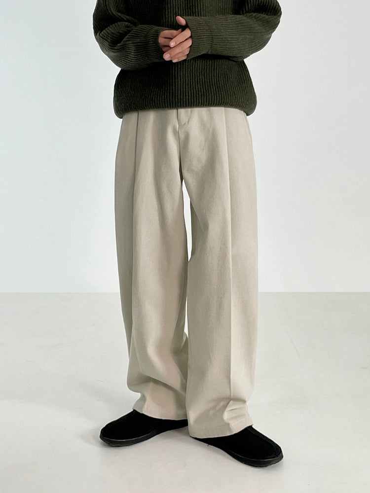 S8 No. 361 Thick Wide-Leg Pants