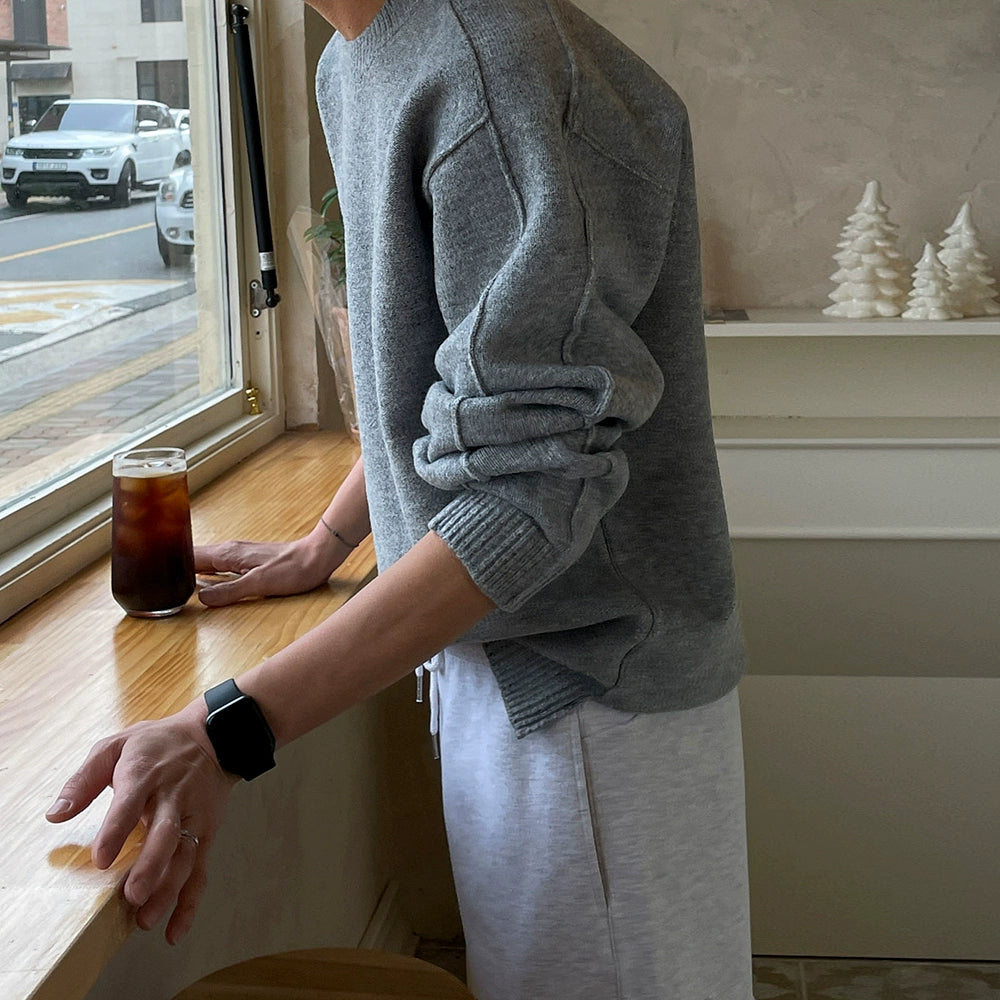 S8 No. 418 Inverted Knitwear Sweater