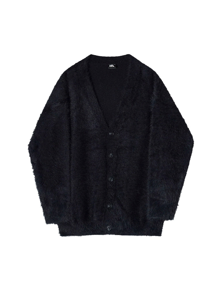 S8 No. 413 Mink V-Neck Knit Cardigan