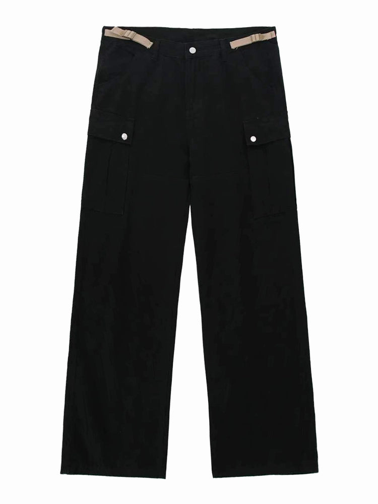 S8 No. 504 Loose Straight Cargo Pants