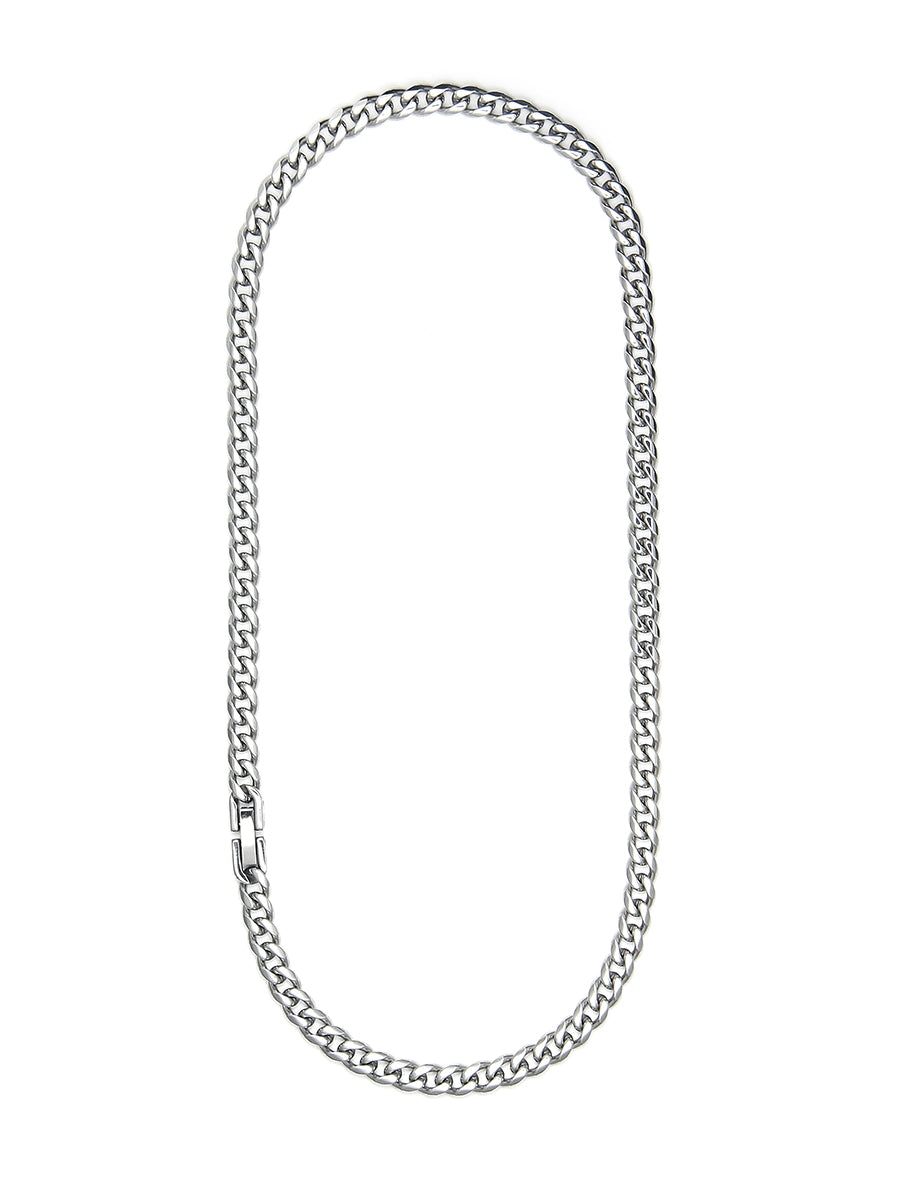 S8 No. 616 Silver Cuban Chain