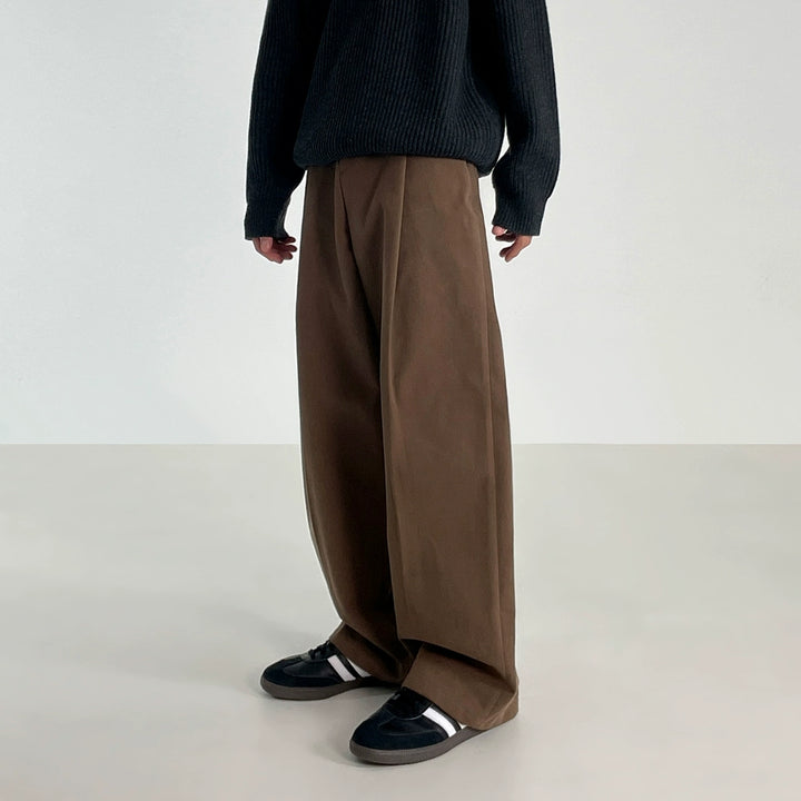 S8 No. 361 Thick Wide-Leg Pants