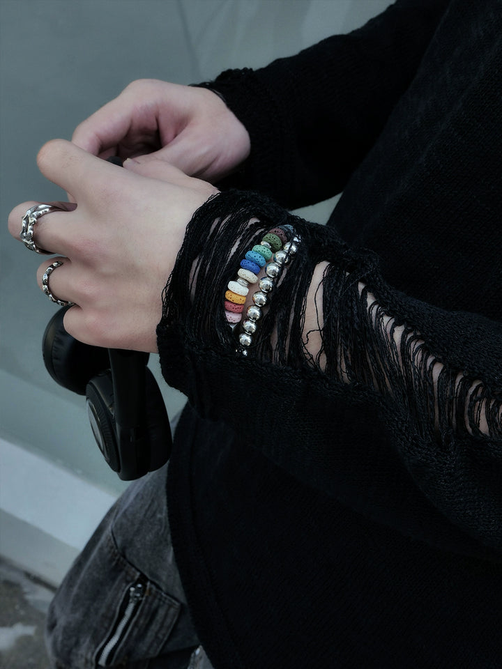 S8 No. 617 Steel Ball Bracelet