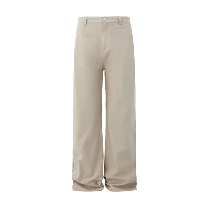 S8 No. 674 Straight-Leg Pants In Beige