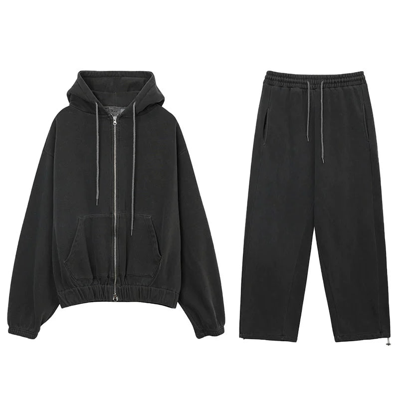 S8 No. 401 Washed Hoodie and Sweatpants