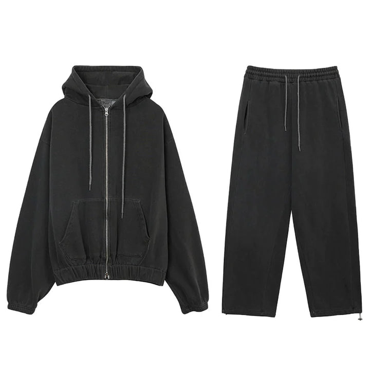 S8 No. 401 Washed Hoodie and Sweatpants