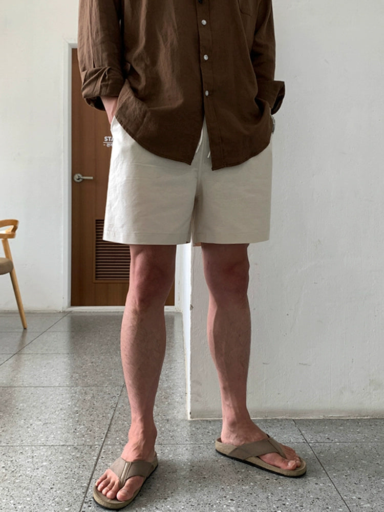 S8 No. 356 Linen Beach Shorts