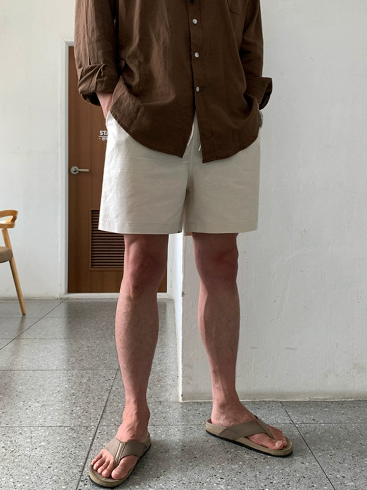 S8 No. 356 Linen Beach Shorts