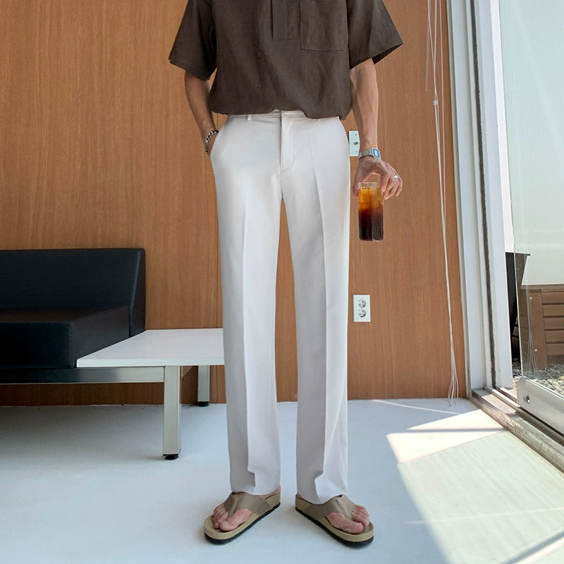 S8 No. 249 Straight-Leg Leisure Fit Pants