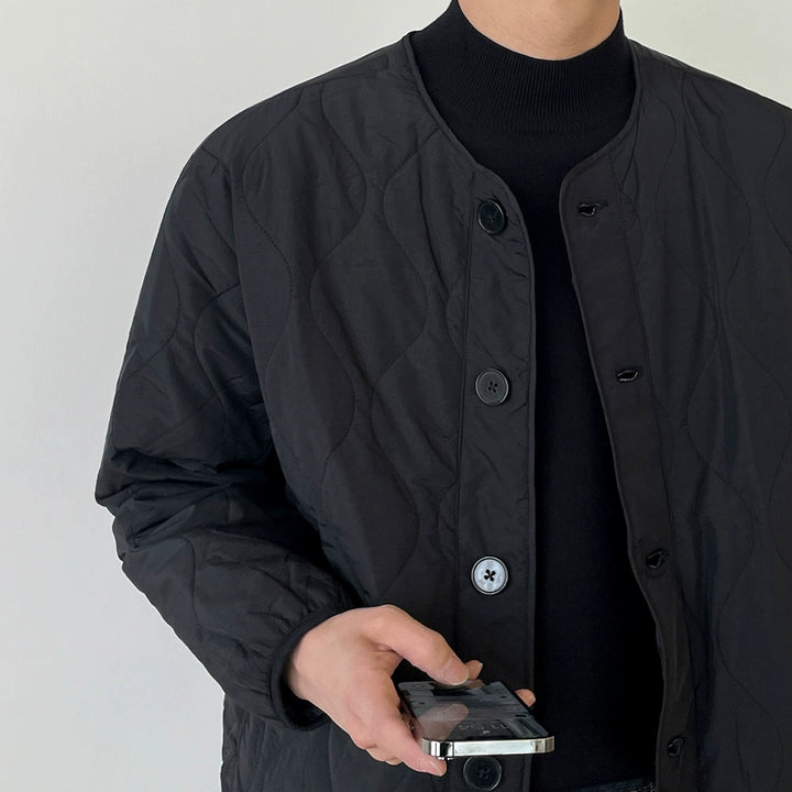 S8 No. 343 Loose Collarless Jacket
