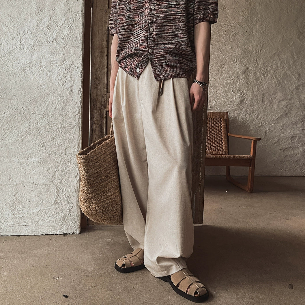 S8 No. 683 Pleated Baggy Trousers