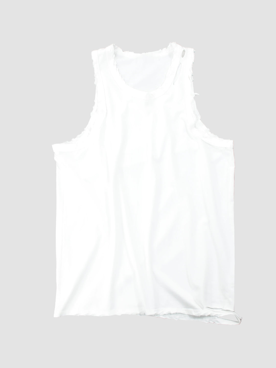 S8 No. 528 Distressed Sleeveless Summer Top