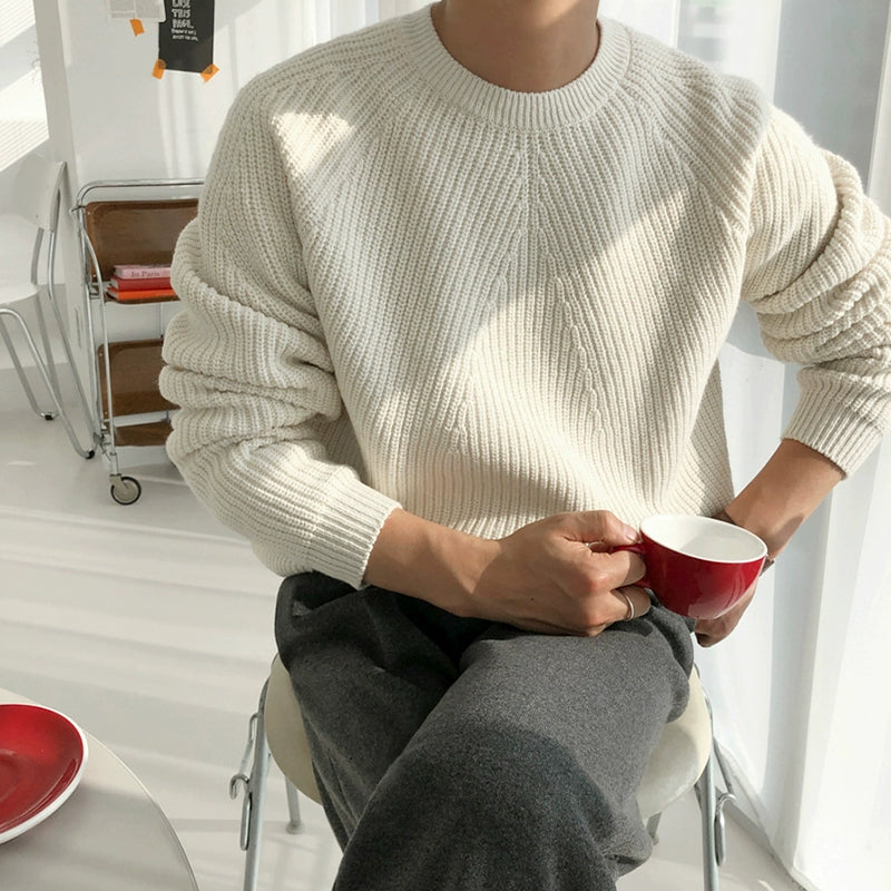 S8 No. 426 Round Neck Knit Sweater