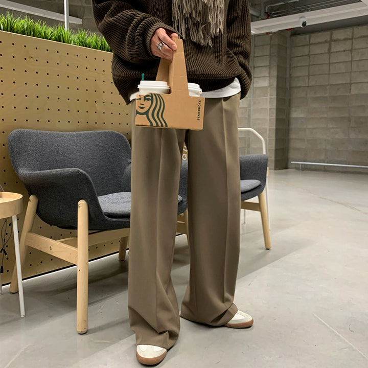 S8 No. 359 Loose Straight-Leg Pants