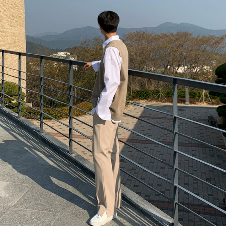 S8 No. 429 Slit Straight Pants