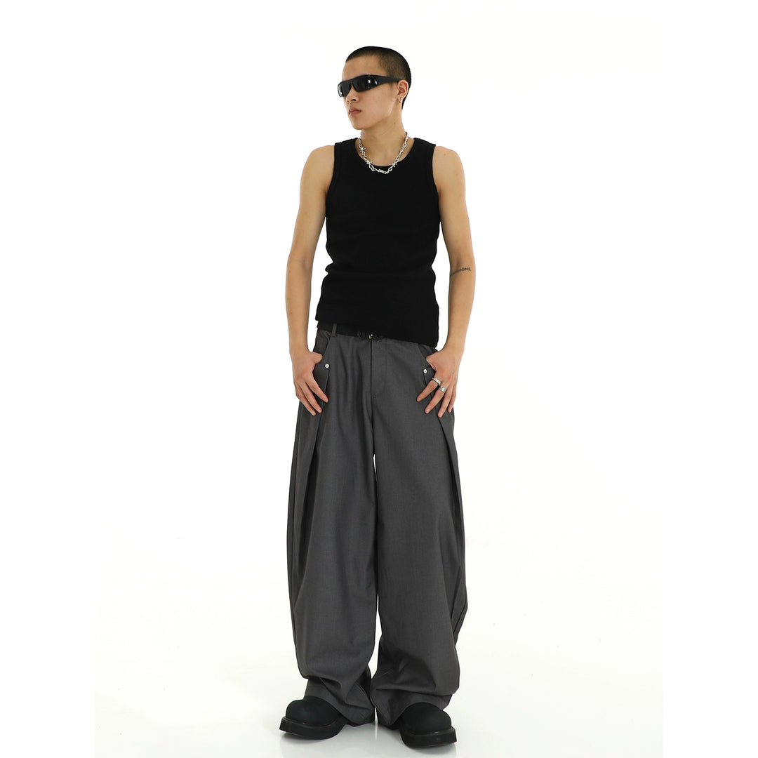 S8 No. 514 Baggy Pleated Pants