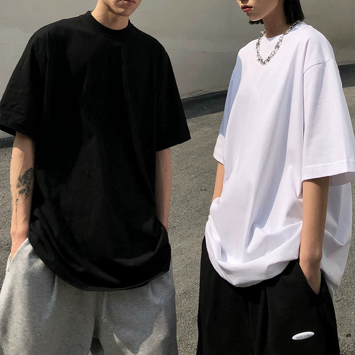S8 No. 513 Oversized Short-Sleeved Cotton T-Shirt