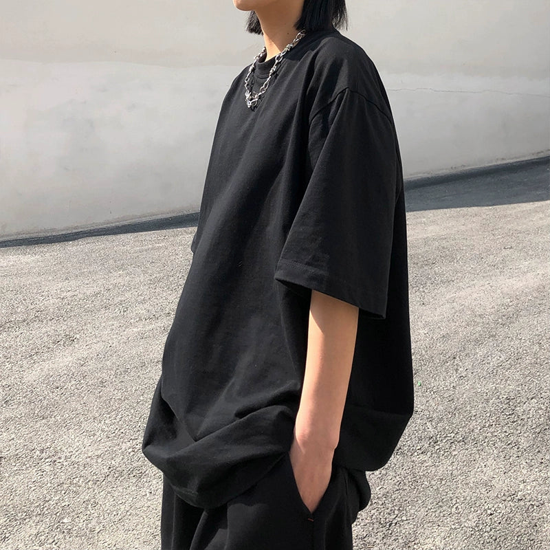 S8 No. 513 Oversized Short-Sleeved Cotton T-Shirt