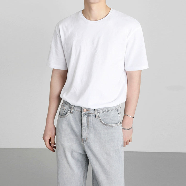 S8 No. 377 Round Neck Short-Sleeved T-Shirt