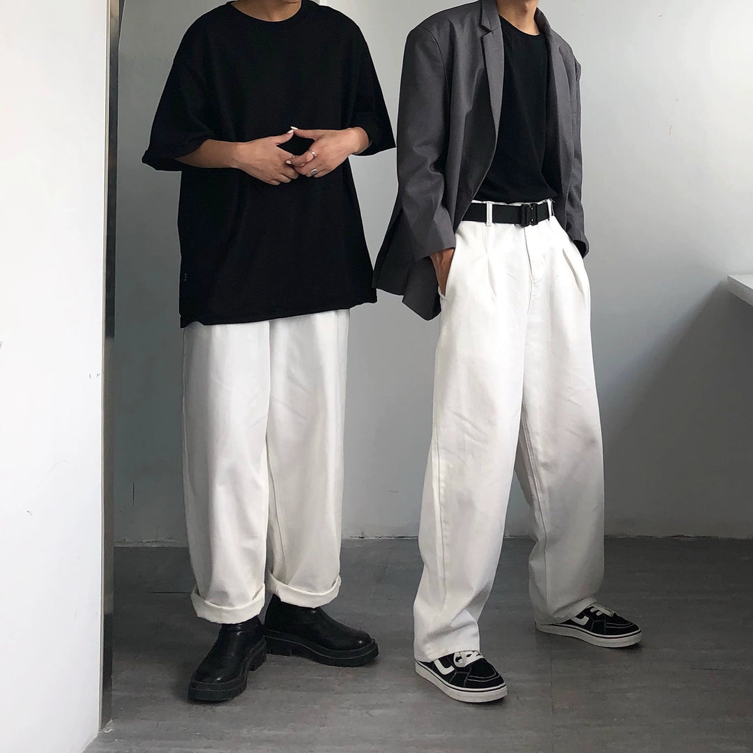 S8 No. 511 Straight White Denim Jeans
