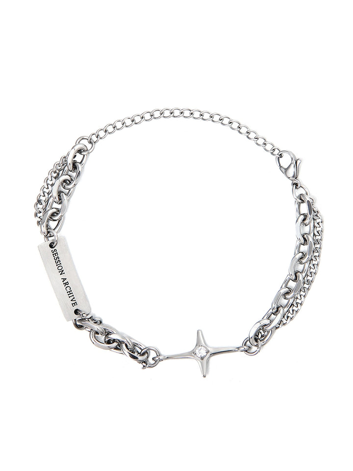 S8 No. 605 Cross Pendant Bracelet