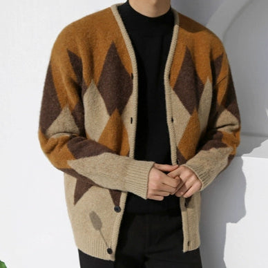 S8 No. 430 Brown Knit Cardigan