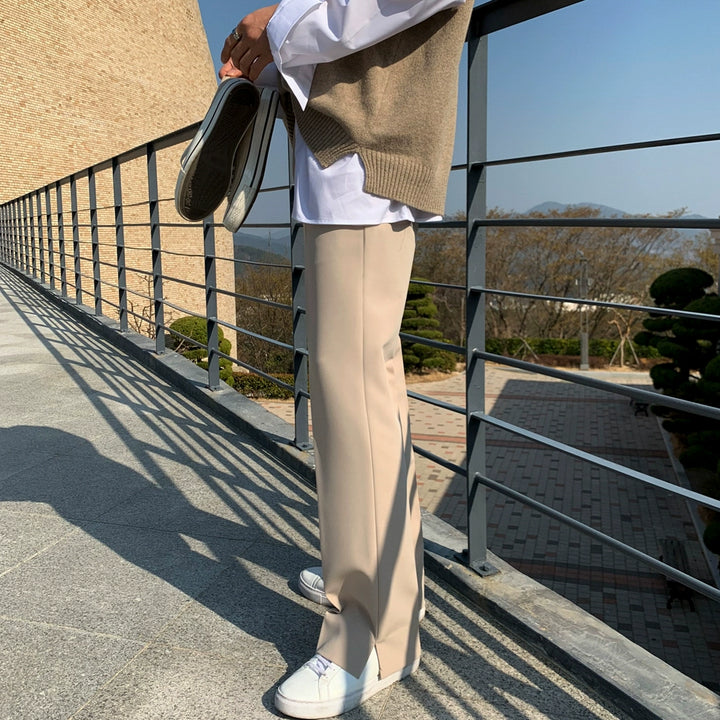 S8 No. 429 Slit Straight Pants