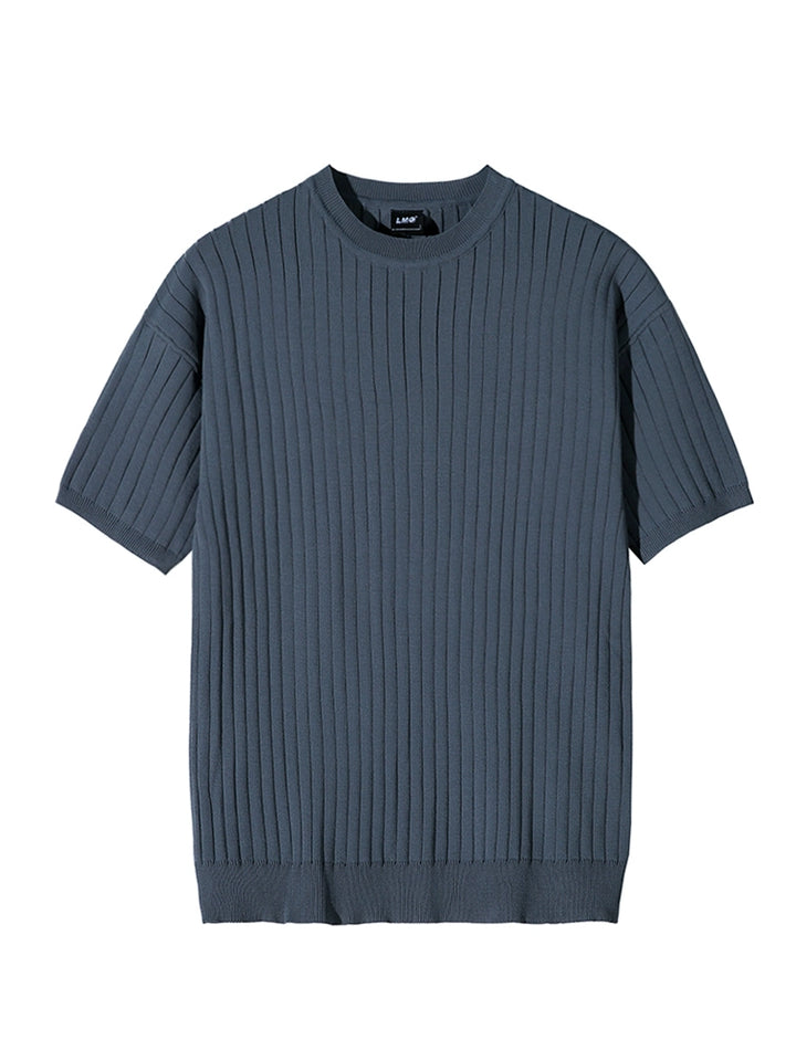 S8 No. 386 Striped Knit T-Shirt