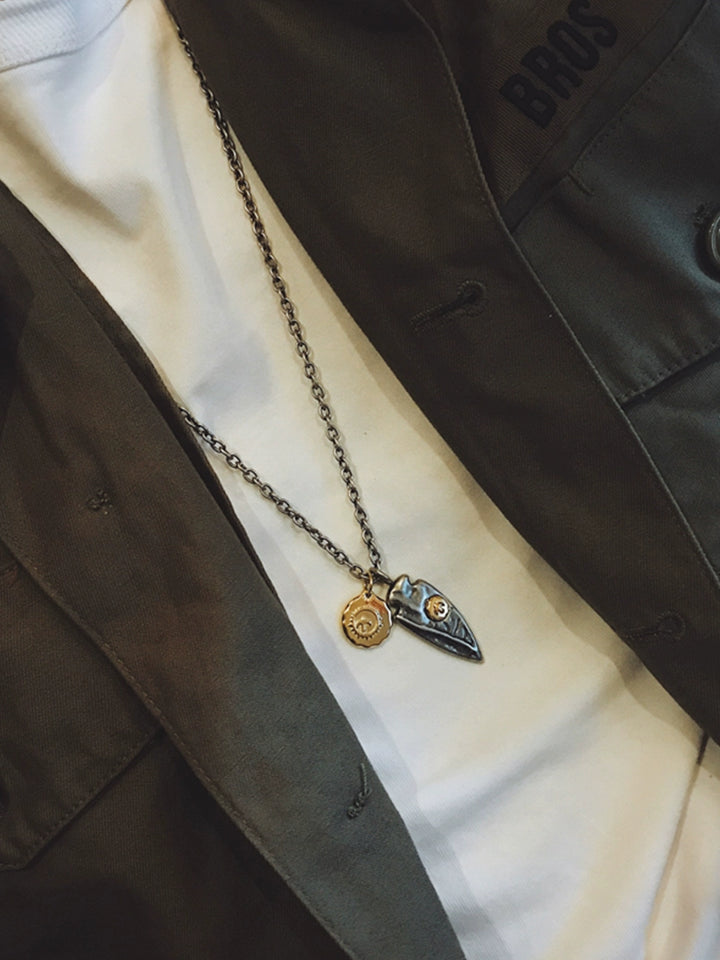 S8 No. 330 Sun And Arrow Necklace
