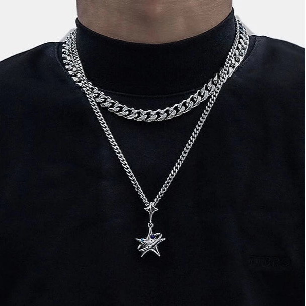 S8 No. 296 Star Necklace