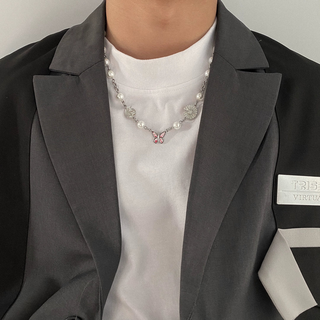 S8 No. 272 Butterfly Necklace