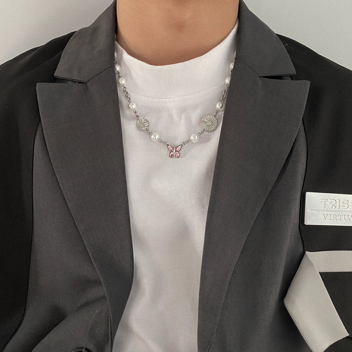S8 No. 272 Butterfly Necklace