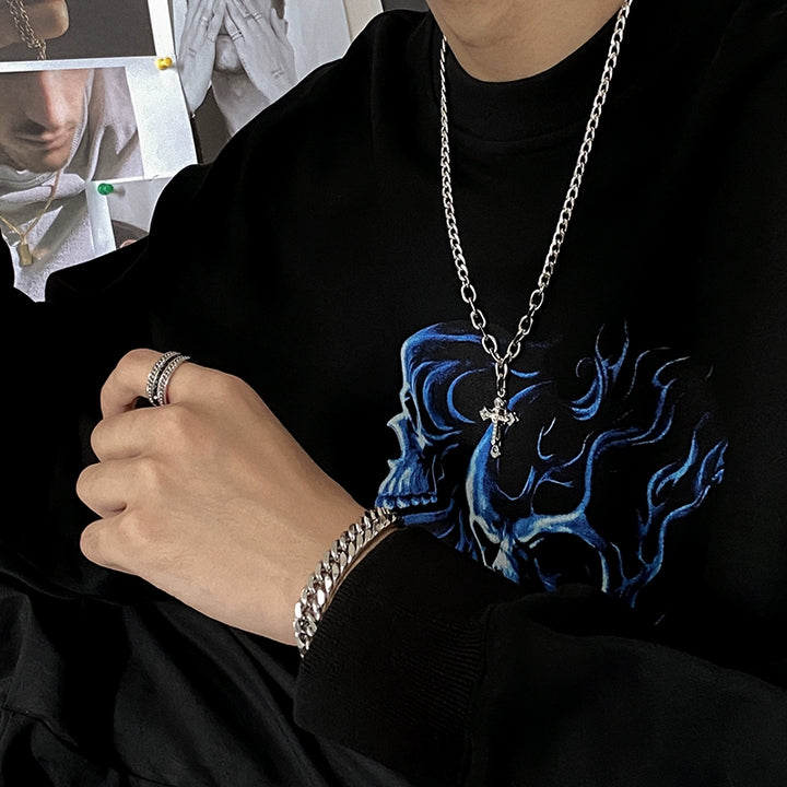 S8 No. 276 Chain Cross Necklace