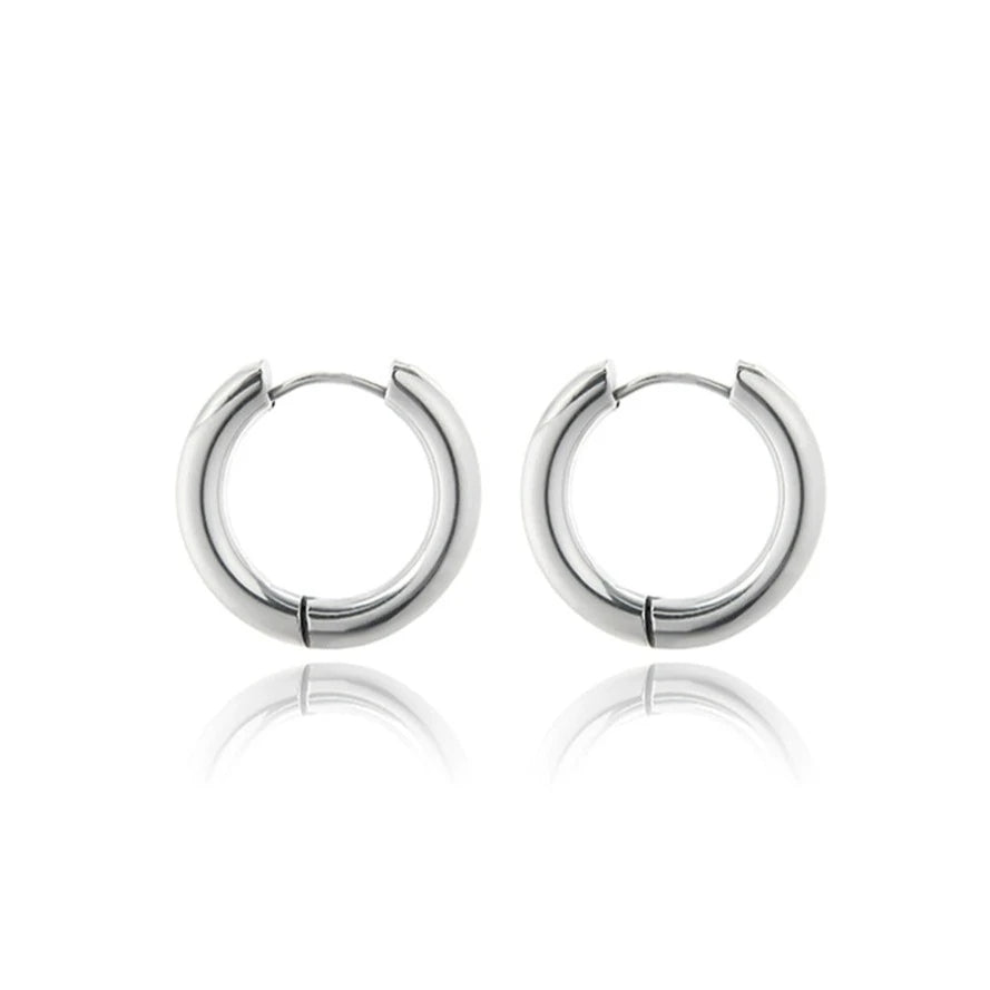 S8 No. 320 Thick Ring Earrings