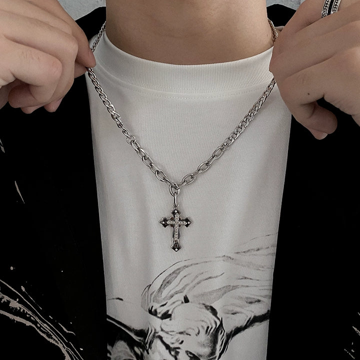 S8 No. 276 Chain Cross Necklace