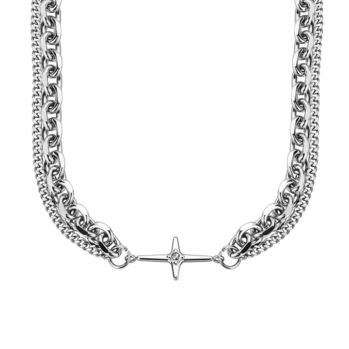 S8 No. 298 Double Layer Pendant Necklace