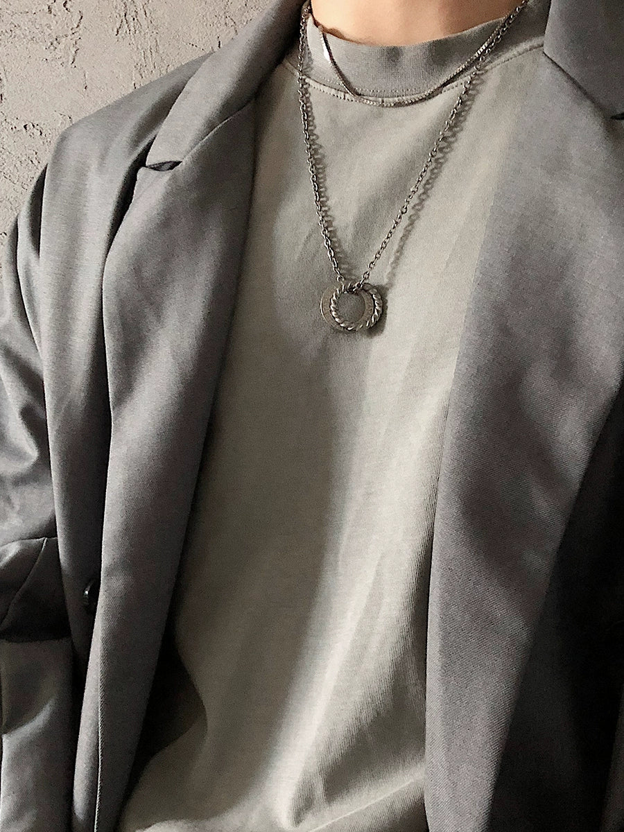 S8 No. 331 Double Ring Necklace