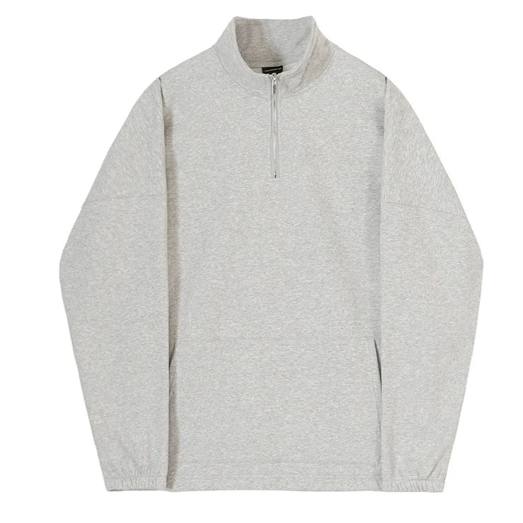S8 No. 281 Loose Half-Zip Sweater