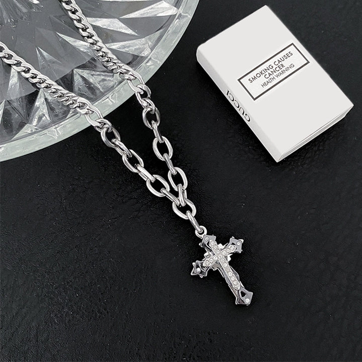 S8 No. 276 Chain Cross Necklace