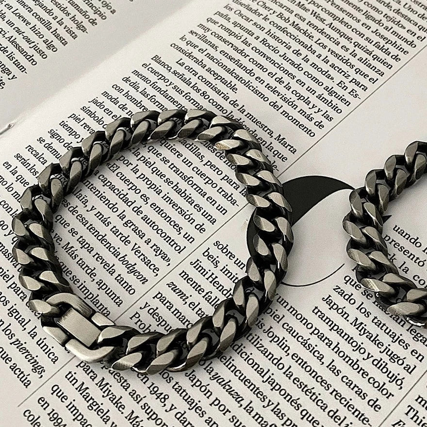 S8 No. 268 Wide Cuban Bracelet