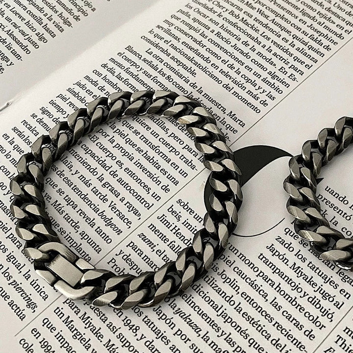 S8 No. 268 Wide Cuban Bracelet