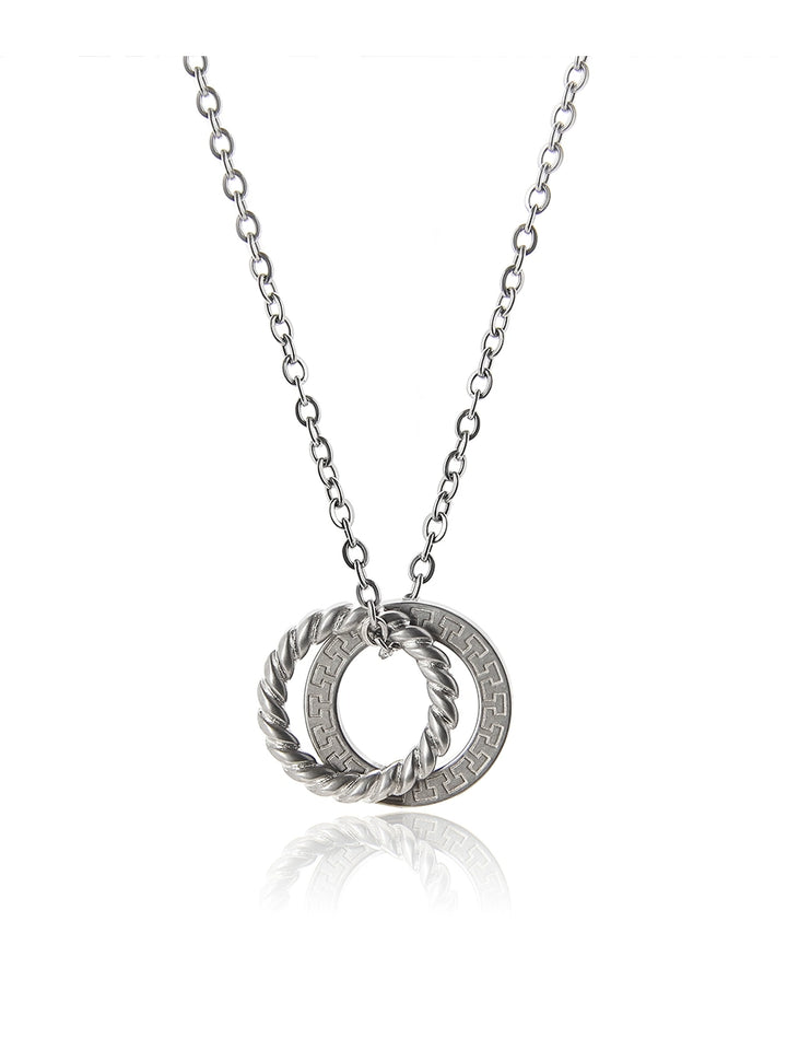 S8 No. 331 Double Ring Necklace