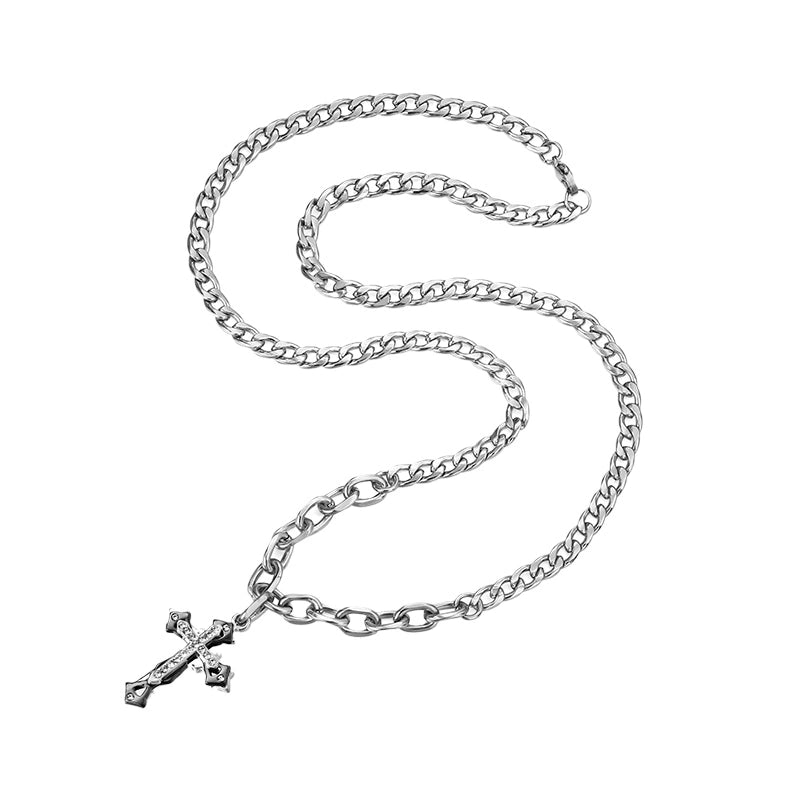 S8 No. 276 Chain Cross Necklace
