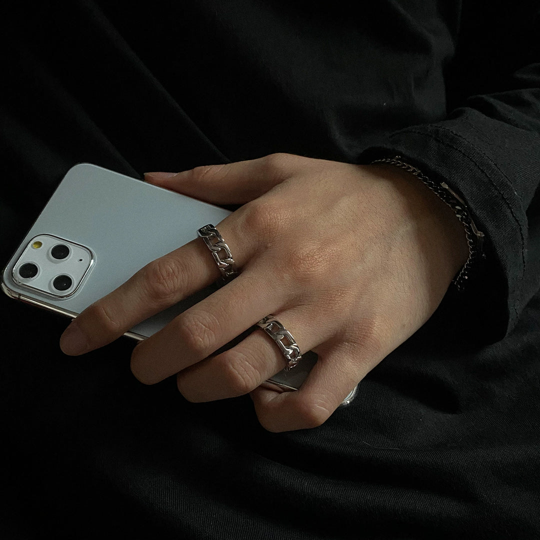 S8 No. 269 Twist Cuban Ring