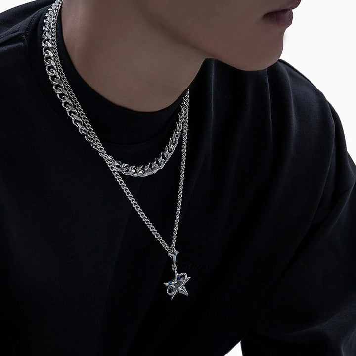 S8 No. 296 Star Necklace